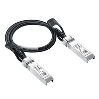 10G SFP+ DAC Cable - 10GBASE-CU Passive Direct Attach Copper Twinax SFP Cable for Cisco SFP-H10GB-CU1.5M, Ubiquiti, D-Link, Supermicro, Netgear, Mikrotik, Open Switch Devices, 1.5m
