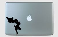 Ponyo and Sosuke Vinyl Decal Sticker Red