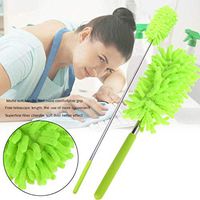 Foulon Durable Adjustable Handle Length Dust Brush Feather Duster Feather Dusters