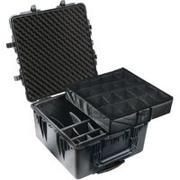 Pelican 1640 Case With Padded Dividers (Black)