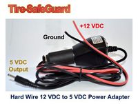Tire-Safeguard Hardwire 12 V to 5 V Power Adapter for Motorcycle TPMS