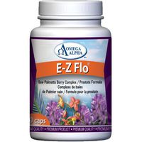 Omega Alpha E-Z Flo (Saw Palmetto seeds Extract)-Prostate Formula-90Veg Capsules