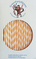 Paper Straws Pack of 144 Peach