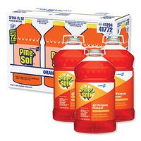 All-Purpose Cleaner, Orange Scent, 144 oz. Bottle, 3/Carton
