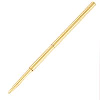 uxcell 100 Pcs 0.7mm Crosscut Tip 33mm Length Spring Test Probe Pin