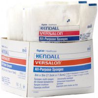 Kendall Versalon Nonwoven All-purpose Sponges 4-ply 3" X 3" Sterile - Model 8043 - Box of 50
