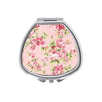 Vintage Flowers Rose Bouquet Custom Medicine Pill Box Case Pocket Portable Travel Vitamin Storage Dispenser Organizer Holder