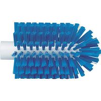 Vikan 5380-90-3 Stiff Tube Brush, Polyester, 3-1/2" x 6-1/4" OAL, Blue