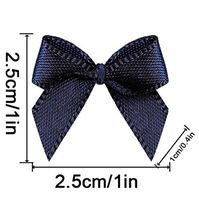 20 Color Pre-Tied Denim Satin Gift Bows (Pack of 50)