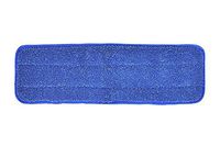 CleanAide All Purpose Twist Yarn Microfiber Mop Pad 18 Inches Blue