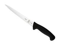 Mercer Culinary M23408 Millennia 8-Inch Wavy Edge Utility Knife, Black