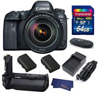Canon EOS 6D Mark II (with 24-105mm USM is BG-E21 Grip Bundle)