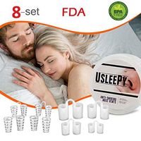 Upgrade Snoring Solution Device, 8 Set Anti Snoring Nasal Dilator 4 Size Nose Vents Stop Snoring Aid Snore Stopper Reduce Snoring for Ease Breathing Comfortable Sleeping Snore Relief