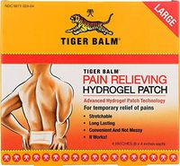 Tiger Balm Pain Relieving Patch Large , 4 Count