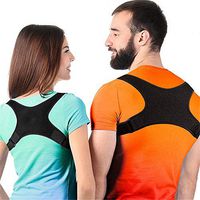JUMERY-Adjustable Back Braces Spinal Support, Lightweight Breathable Washable Soft Posture Corrector For Women & Men-Best Fully Adjustable Back Brace-Comfortable Posture Support For Back Neck And Shou