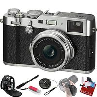 FUJIFILM X100F Digital Camera (Silver) + Pro Accessories Bundle