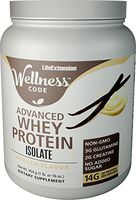 Life Extension Wellness Code Advanced Whey Protein Isolate, Vanilla, 454 Gram