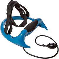 Serenily Neck Exerciser Cervical Traction Device - Posture Neck Exercising Cervical Spine Hydrator Pump | Neck Traction Device | Relief for Stiffnes, Neck Pain, Neck Curve Restorer| Posture Corrector