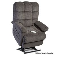 Pride LC-580iM (Medium) Oasis Collection Infinite-Position Lift Chair with Inside Delivery and Setup Option (Saratoga Charcoal, Inside Delivery and Setup)