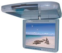 TKO BH-DVD10.4 10.4-Inch TFT Drop down Roof Mount Car Monitor with Built-In DVD