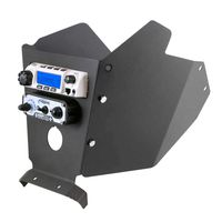 Rugged Radios MT-X3-KIT Mobile Radio & Intercom Mount with Side Panels for Can-Am Maverick X3