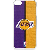 Skinit LeNu MP3 Player Case for iPod Touch 6th Gen - Officially Licensed NBA Los Angeles Lakers Canvas Design