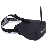 FPV Goggles, 5.8G 40CH 5 Inch 800x480 Video Headset Goggles Glasses for FPV Quadcopter (US Plug)