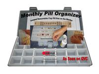 MPO Pill Box, Case and Removable Cups: Item 2103