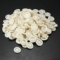 100pcs Finger Cots Nail Art Latex Fingertips Protective Small Rubber Gloves BG