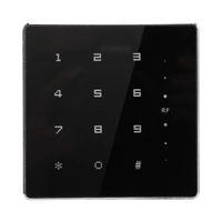 Ultrathin Waterproof RF RFID Card Reader Access Control Keypad Wiegand26/34 for Access Control System(13.56Mhz IC Card)