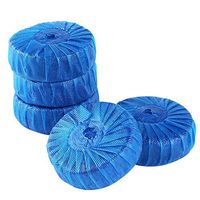 Stain Remover, 10Pcs Magic Automatic Flush Toilet Cleaner Stain Remover Blue Tablet Flush Tank Toilet Bowl Cleaner Toilet Tank and Bathroom Cleaning System, for All Pipes and Septic Tanks