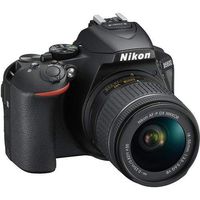 Nikon 1576 D5600 DX-Format Digital SLR with AF-P DX NIKKOR 18-55mm f/3.5-5.6G VR Lens, Black (Renewed)