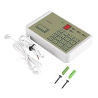 Zerodis Wired Telephone Voice Auto-dialer Safety Alarm System Burglar Security House Alarm System for Complete Home and Business Security with Mounting Accessories