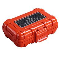 CIGARLOONG Cigar Accessories Case Cigar Cutter and Lighter Portable Travel Cigar Case(Color:Orange)