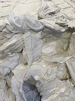 ITC Lint Free Knit Cotton Rags-Painter-Stainer-Oil-Dirt-All-Purpose Rags- Reclaimed T-Shirt Material 25 Pounds