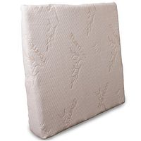 Acid Reflux Sleep Wedge Pillow – Eco-Friendly and USA Made - Memory Foam Overlay for Extra Comfort Plus Removable Bamboo Cover – Doctor Recommended for Acid Reflux, Snoring, GERD and Pregnancy.