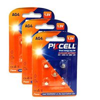 AG4 G4 SR626W LR626 LR66 177 L626 377 Alkaline Watch Batteries (15pc)