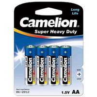 CAMELION Super Heavy Duty Batteries 4 Pack - AA