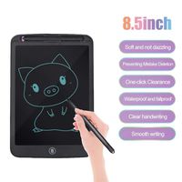 Hamkaw LCD Writing Drawing Tablet, 6.5/8.5/10/12 Inch Writing Board Doodle Board, Electronic Doodle Pads Drawing Board Gift with Lock Erase Button for Kids and Adults at Home,School and Office