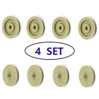 Seat Belt Stop Button Buttons Prevent Seatbelt Buckle from Sliding Down The Belt Set of 4 Plastic Seat-Belt Stopper Clips Snap-On System No Welding Required Beige - As Seen on TV