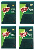 Heavy Duty Scour Pads, 8 Pads - 4 Pack, Total 32 Pads