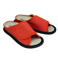 Balarch 5-in-1 Premium Plus Slippers M/S Size (Arch Support, Non-Slip, Anti-Odor, Poron Cushioning, Adjustable Strap) - Check Blue/Check Red (Check Red, S)