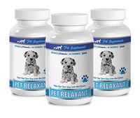 Stomach Relief for Dogs - PET Relaxant - Advanced Formula - for Dogs - CHEWABLE Tablets - Dog Gas aid - 3 Bottle (270 Chews)