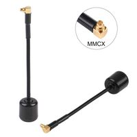 2pcs 5.8GHZ FPV Antenna MMCX Drone Antenna Omni TX RX RHCP for Mini FPV Quadcopeter FPV Goggles