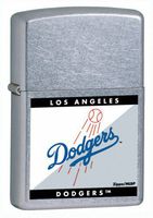 Street Chrome, Dodgers (ZI20657) Category: MLB Zippo Lighters