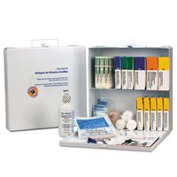First Aid Only First Aid Station for 50 People, 196 Pieces, OSHA Compliant, Metal Case