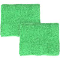 Fun and Function's Terrycloth Chewy Wristband for Children - Set of 2, Green - Help Kids with Sensory Processing and Sensory Motor Needs - for Moderate Chewers - Extremely Absorbent