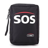 I GO First Aid Kit 95 Pieces with Durable and Compact Canvas Bag for Home, Car, School, Office, Sports, Travel, Survival, Adventure, Marine, Outdoor Hiking and Camping