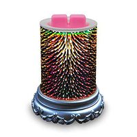 Angel scented candle warmer 3D fireworks design perfume oil warm light home decoration silver Aromatherapy machine aromatherapy oil scented aromatherapy aromatherapy aromatherapy aromatherapy humidifi