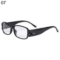 LinSHdi426 LED Glasses - Unisex Rimmed Reading Eyeglasses Glasses Spectacles Magnifier with LED Light White 07